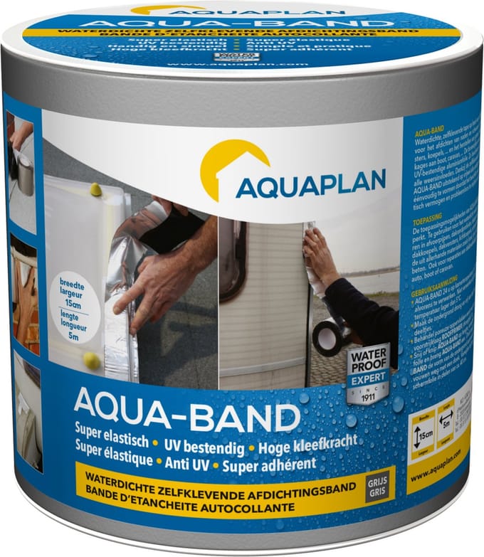 Aquaplan Aqua-band Aluminium - 5 m x 15 cm