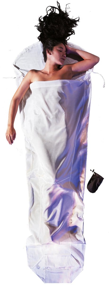 Cocoon Mummyliner - Lakenzak - Zijde - Wit