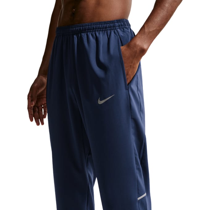 Nike Miler Broeken Heren - Blauw - Maat S - Poly Woven