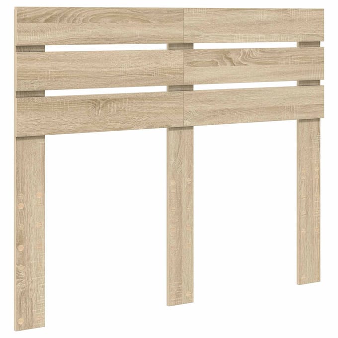 vidaXL Hoofdbord Sonoma Eiken Bewerkt hout