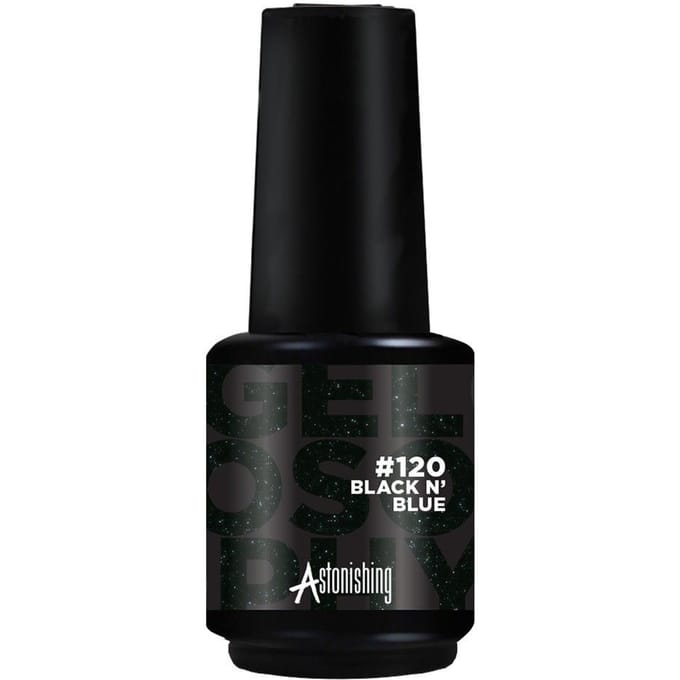 Astonishing Gelosophy 120 BLACK N BLUE 15ml