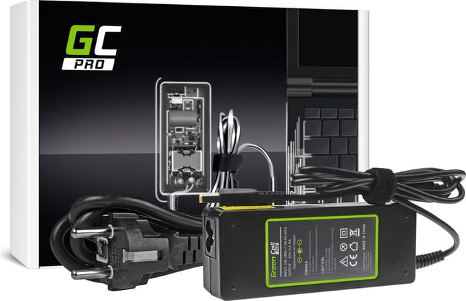 Green Cell AD39AP Laptop netvoeding 90 W 20 V 4.5 A