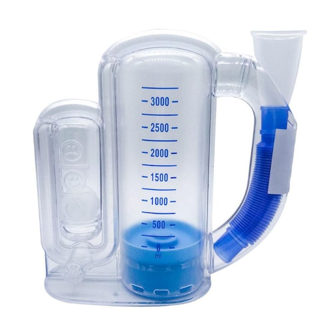 3000ml 5000ml Longtrainer Ademtrainer Volumetrische Training Longademhalings trainer white