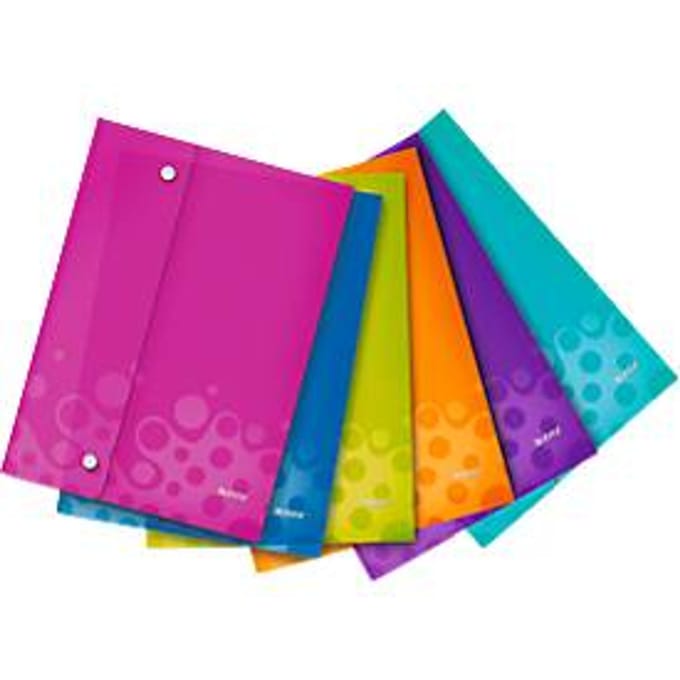 LEITZ® documentenmap Wow, A4, drukknoop
