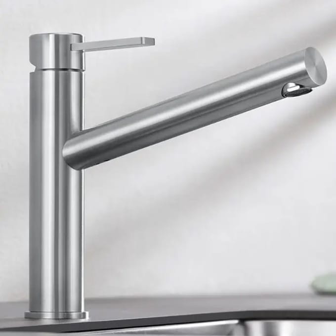 Blanco AMBIS Keukenkraan Geborsteld Staal 523118