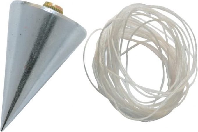 Schietlood - 250 gram - 5 meter