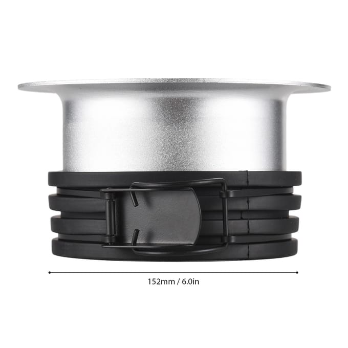 152mm/ 6.0in Licht Speedring Adapter Mount Adapter Vervanging voor Profoto Flits Monolight LED Licht 144mm gray