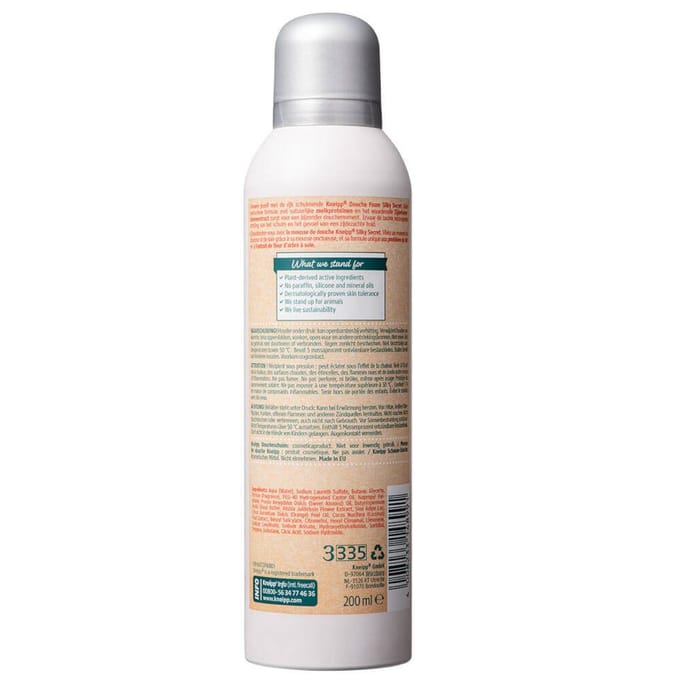Kneipp Silky Secret - Douche schuim - Zijdeboombloesem - 200 ml
