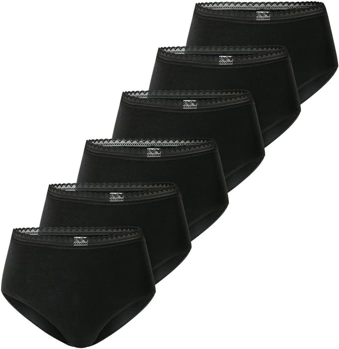 Schiesser Dames midi slip 6 pack 95/5 Modern Cotton