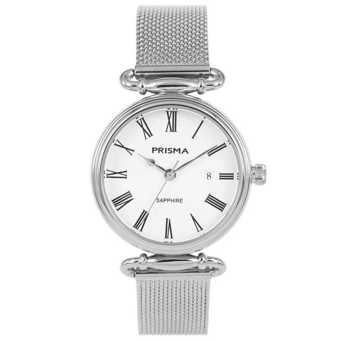 Prisma Dameshorloge P.1933 All stainless Zilver
