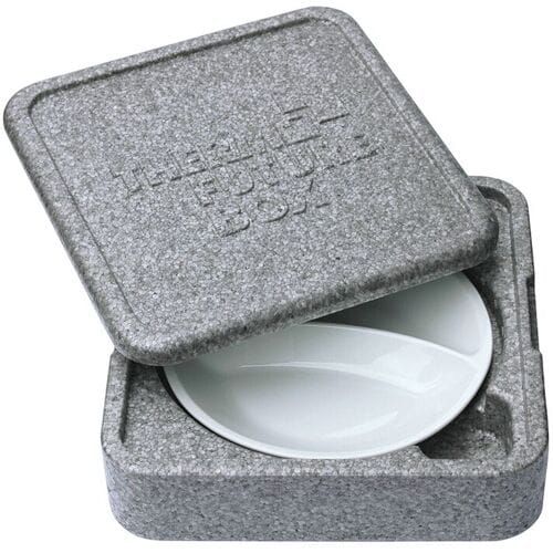 (20 stuks) THERMO FUTURE BOX Thermobox PLATTER - Grijs