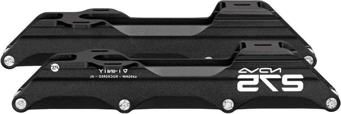 Inline Skates Frame - Skate Onderstel - Snel Skaten - Tri Frame - 275 mm - Zwart