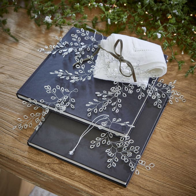 LOBERON Ornament set van 6 Alruna zilverkleurig