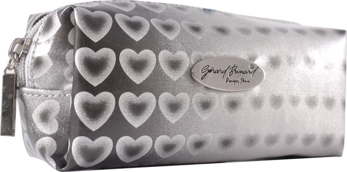 Gérard Brinard make-up boxje hartjes box grijs