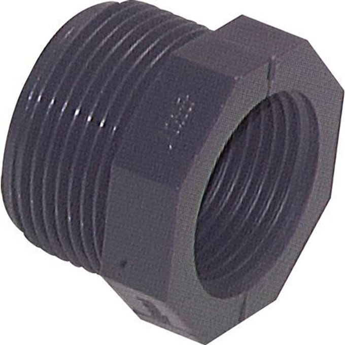 Verloopring Rp2'' Binnendraad X G2'' Buitendraad PVC-U 16bar En 1452-3 [2 Stuks]