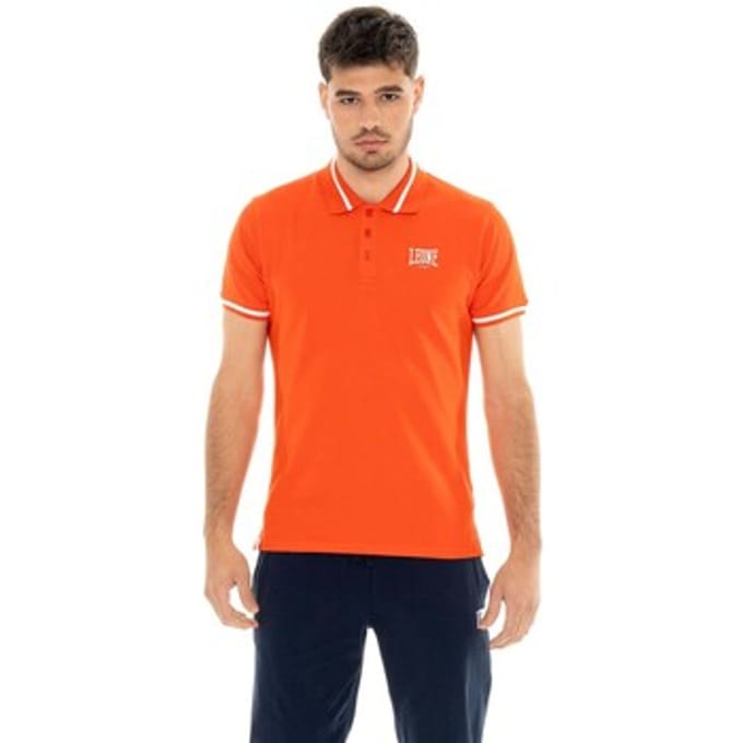 Polo Shirt Korte Mouw Leone 1947 Man Small Logo