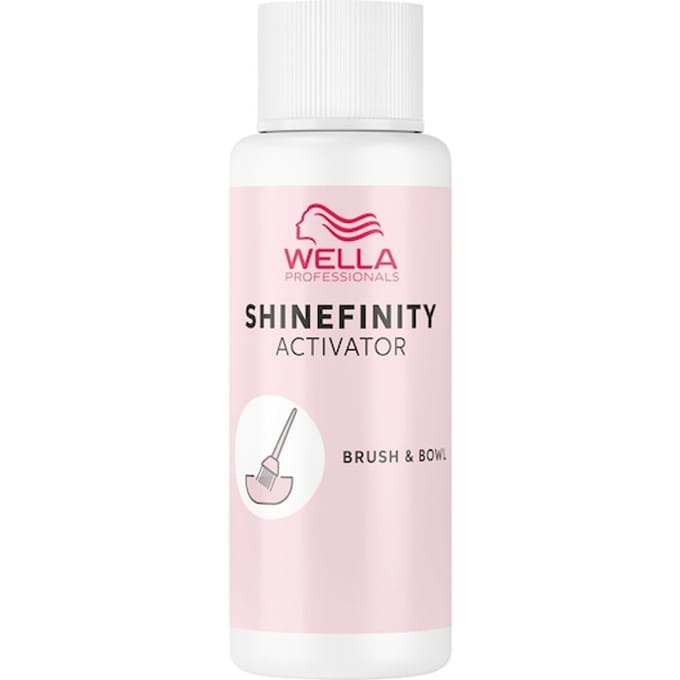 Wella Shinefinity Activator 2% Brush & Bowl Haarkleuring Dames 60 ml