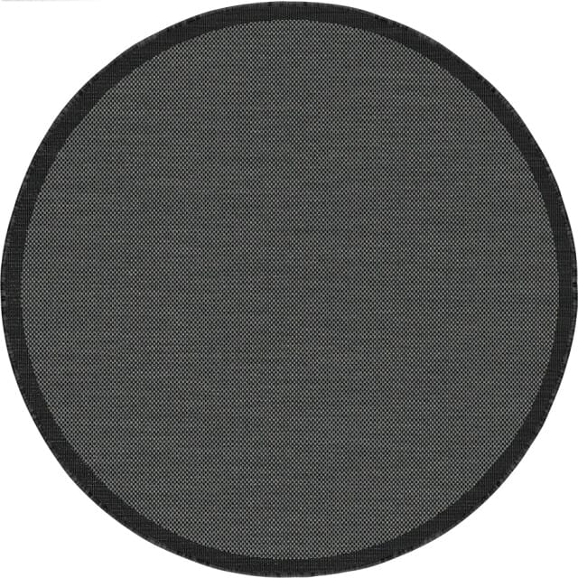 Muratap Buitenkleed brussels rond uni effen kader 120 cm rond