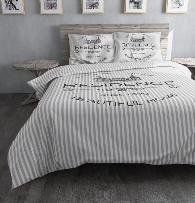 Dreamhouse Bedding Residence Dekbedovertrekset - Tweepersoons - 200 x 220 cm - Wit
