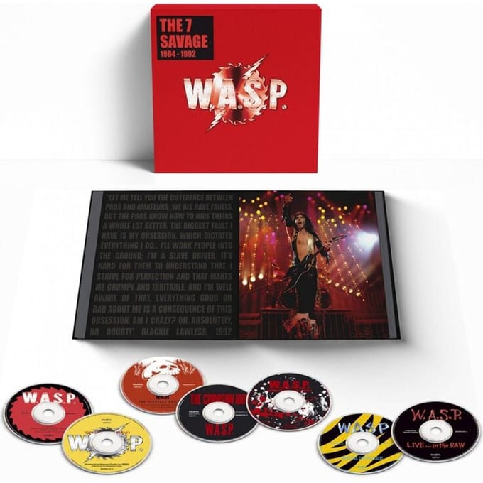 W.A.S.P. CD - The 7 Savage - voor Geen - standaard