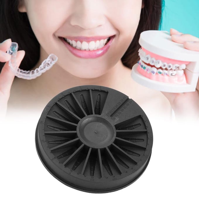 Disque de Désinfection de Point de Gutta Percha Dentiste Oral Dents Stériliser Instrument Outil black