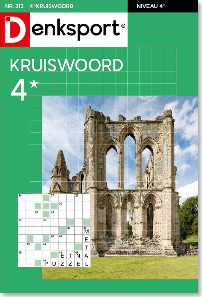 Denksport Puzzelboek Kruiswoord 4*, editie 0412