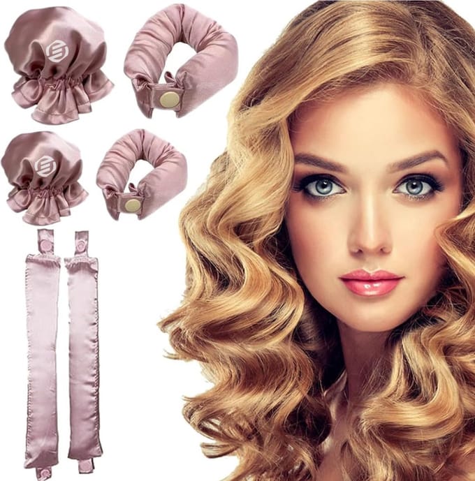 Equivera Heatless Curls - Heatless Curls - Haarstyling - Krullen Zonder Warmte