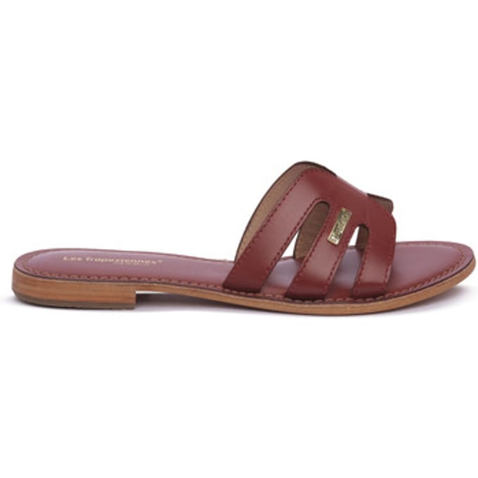 Slippers Les Tropeziennes par M.Belarbi ROUGE DAMIA