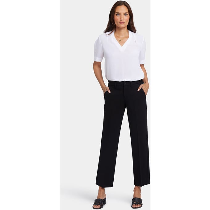 Straight Sculpt-Her™ Broek | Zwart