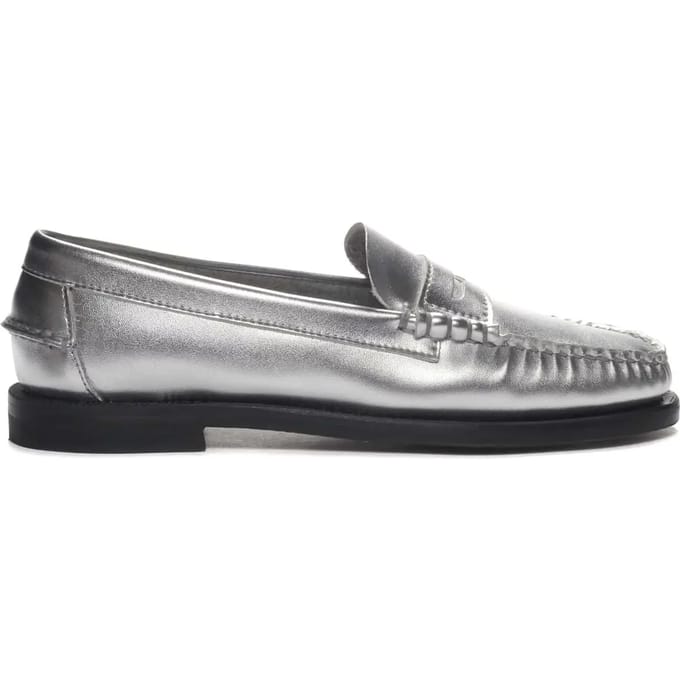 Leren damespantoffels Sebago Dan Met