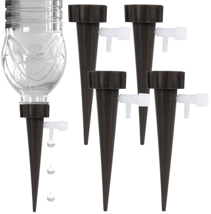 Waterdispenser Voor Planten Per Fles, 4 Stuks.