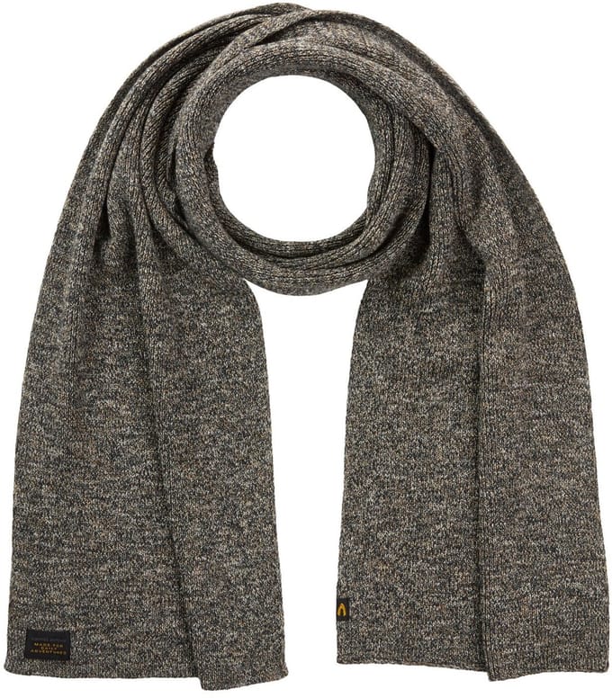 camel active Gemêleerde gebreide sjaal - Maat - Marineblauwmenswear-OS