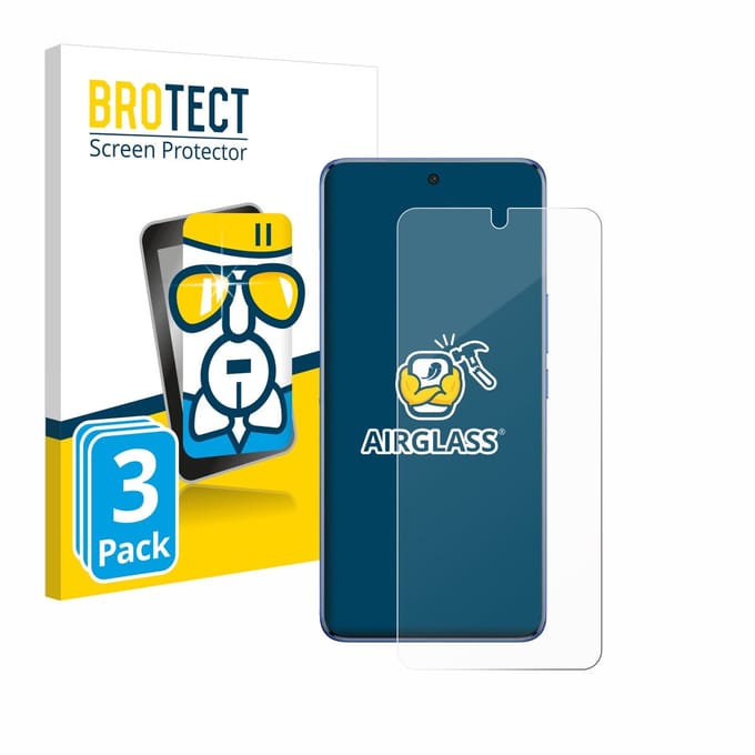 Screenprotector 3 Stuks voor Vivo V50 Beschermglas transparant