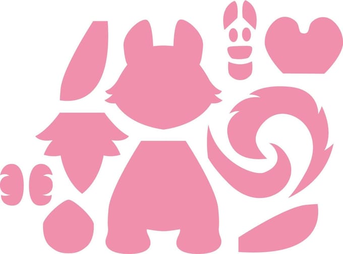 Marianne Design Collectables Snij en Embosstencil - Eline's Husky