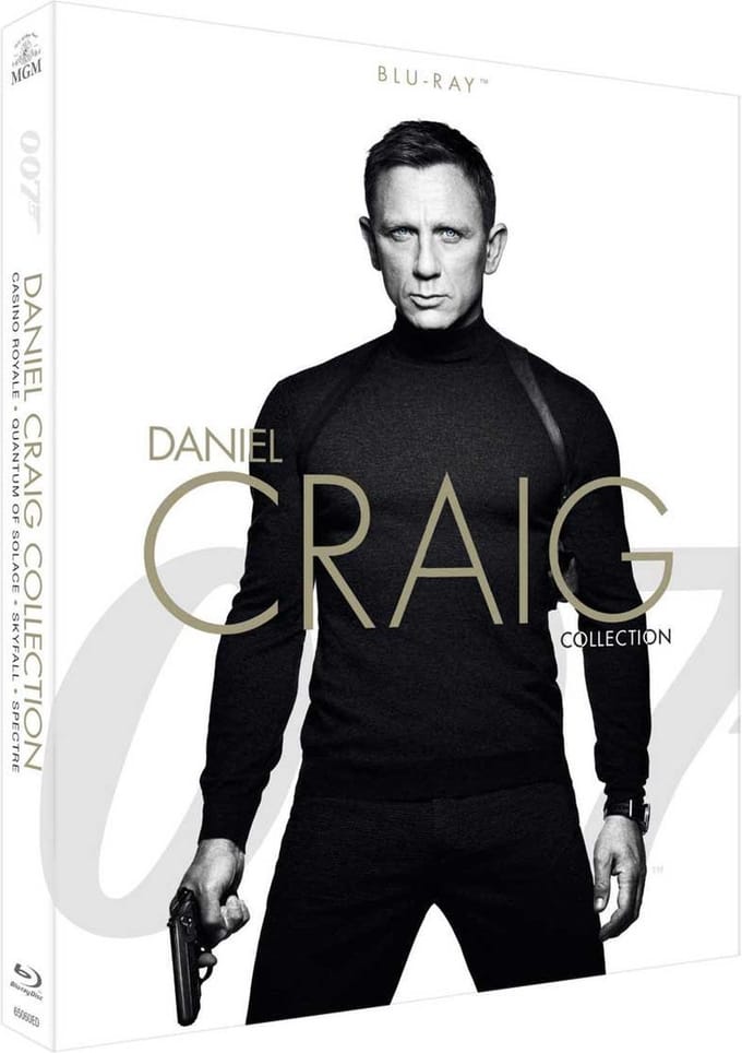 Daniel Craig Collection James Bond 007 (Blu-ray) Import geen NL ondertiteling
