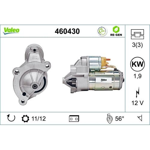 Starter VALEO RE-GEN AT VALEO 460430