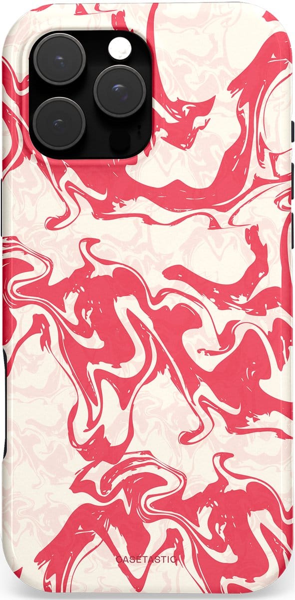 Casetastic Hoesje Geschikt voor Apple iPhone 16 Pro Max Magsafe - Stijlvolle Beschermende Duo-layer Case - Marshmellow Explosie