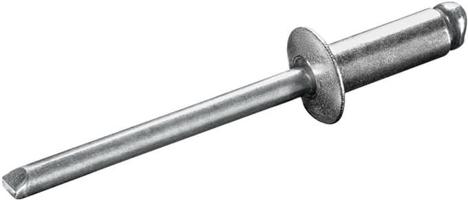 1000x Blindklinknagels Platte Kop 3x8 mm Aluminium/Staal - Standaard Kwaliteit