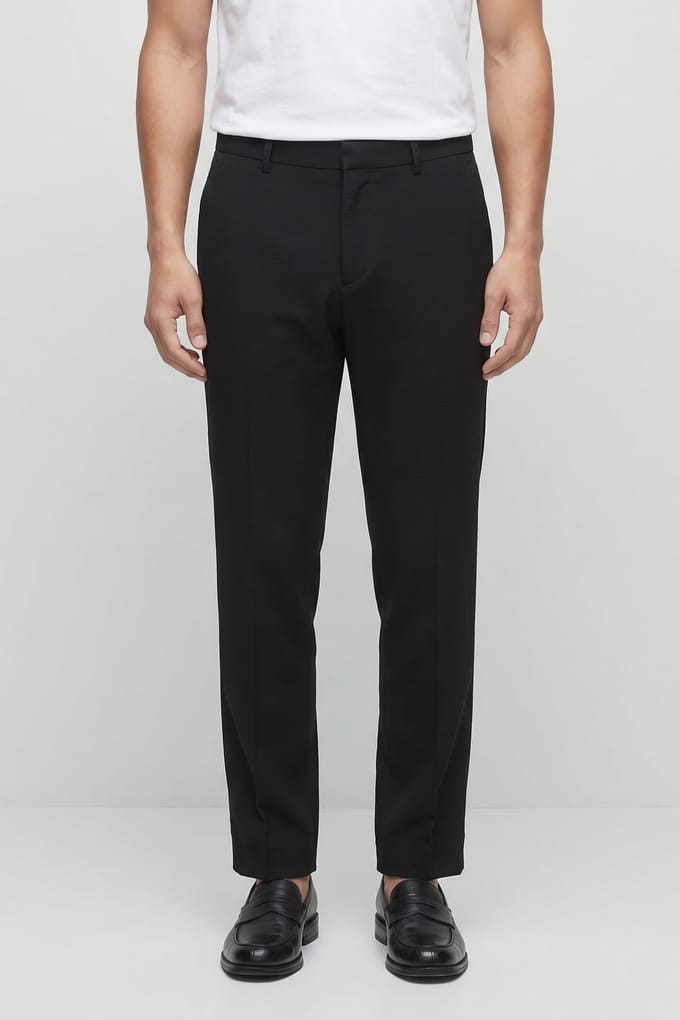 John Varvatos Bleecker Pants - Bootcut Pants With Slig Black Taglia: 54 | Pantaloni Outlet | Uomo | Nero