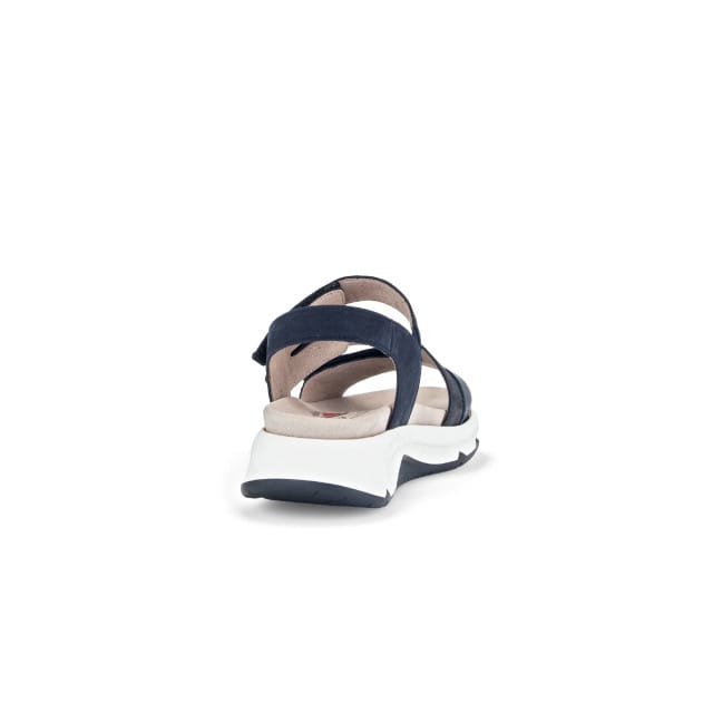 Gabor rollingsoft sensitive 66.882.66 - dames rollende wandelsandaal - Blauw - maat 38.5 (EU) 5.5 (UK)