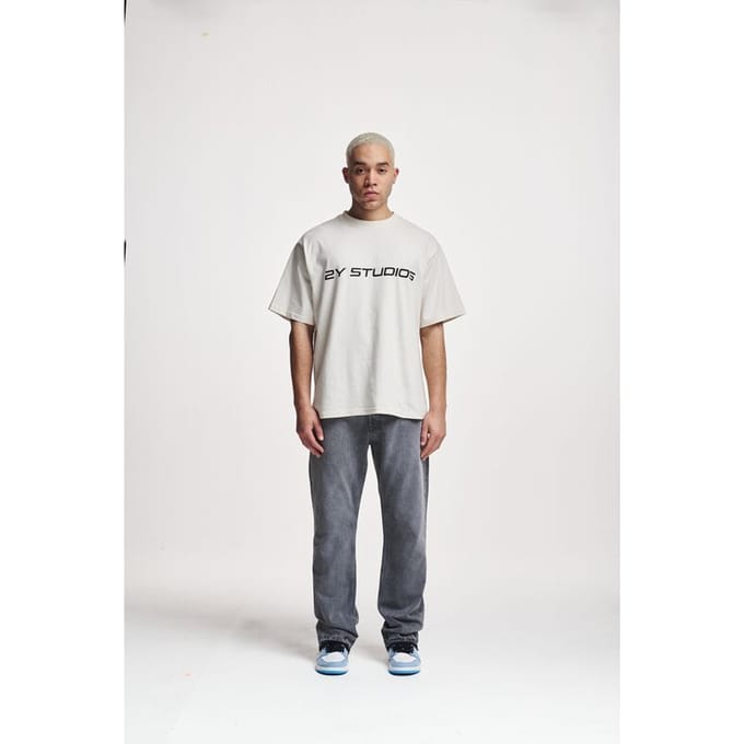 2Y Studios Jeans - ARUN OPEN HEM STRAIGHT JEANS - 30 tot 38 - voor Mannen - grijs