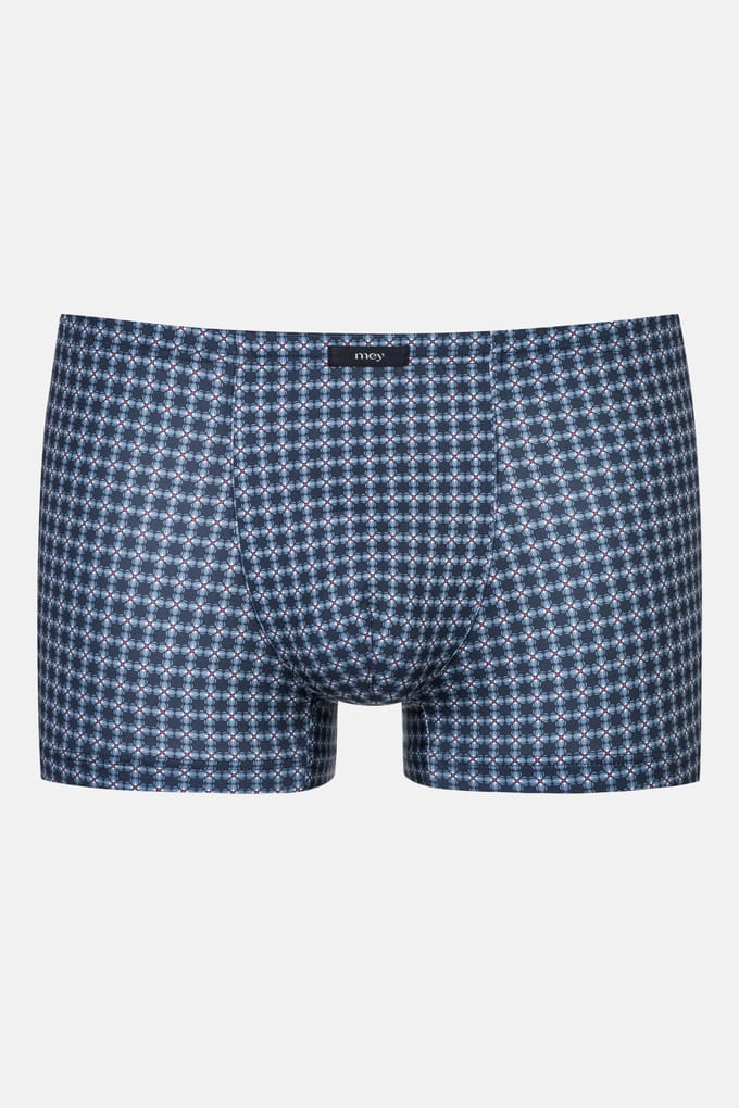Shorty Serie Floral Grid Alaskan Blue
