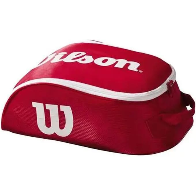 Wilson Tour IV Schoenentas-Rood,Wit