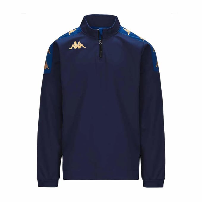 Kappa Gassolo Half Rits Sweatshirt Blauw 2XL Man