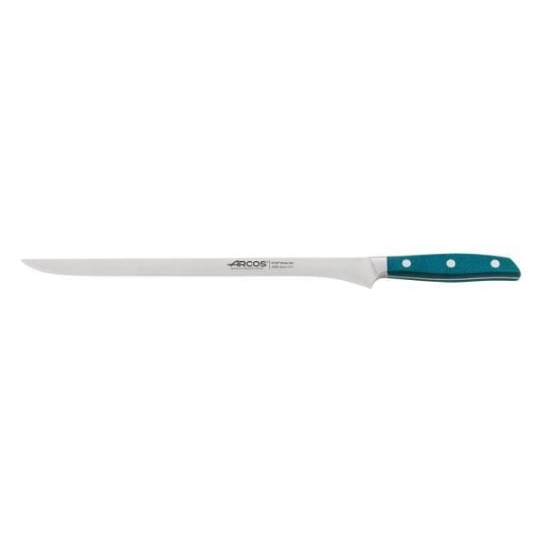 Hammes - ARCOS - Brooklyn - 30 cm - Nitrum Roestvrij Staal - Turquoise Micarta Handvat