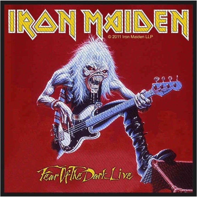 Iron Maiden - Fear Of The Dark Live Patch - Multicolours