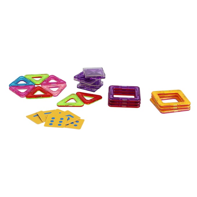 Magnetische Tegels - Diverse Vormen - 20-delig 6,5 cm