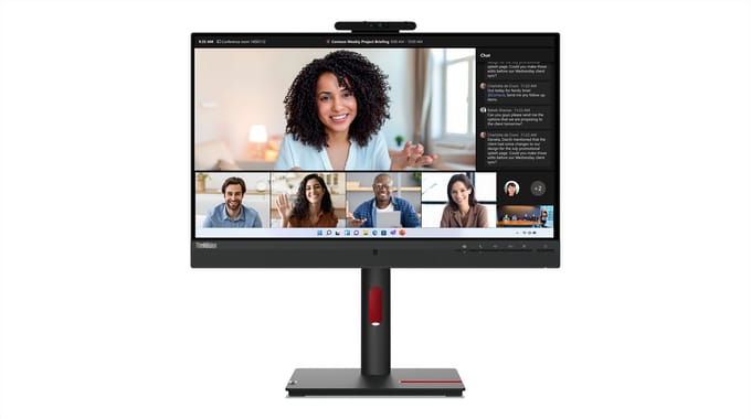 Lenovo ThinkVision T24mv-30 LED display 60,5 cm (23.8") 1920 x 1080 Pixels Full HD Zwart