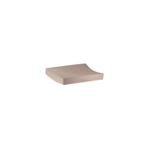 Prénatal aankleedkussenhoes mousseline Mid Grey Taupe unisex