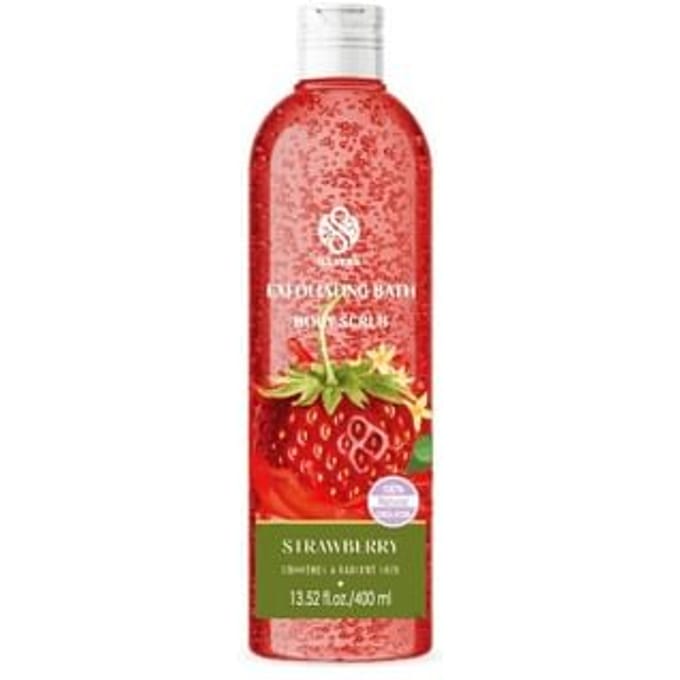 naarak - Exfoliating Bath Body Scrub Strawberry 400ml